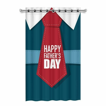Mkhert Happy Father S Day Blackout Window Curtain Drapes Bedroom