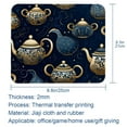 thumbnail image 5 of Arabic Teapot Non-Slip Rubber Bottom Printed Gaming Mouse Pad Mouse Mat - Square 8.3x9.8 Inch, Suitable for Office and Gaming., 5 of 6
