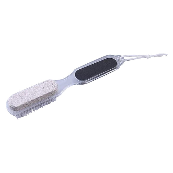 4 in 1 Pedicure Paddle Foot Rasp File Pumice Stone Brush for Dead Skin Removal Use on Dry Skin Clean After Use