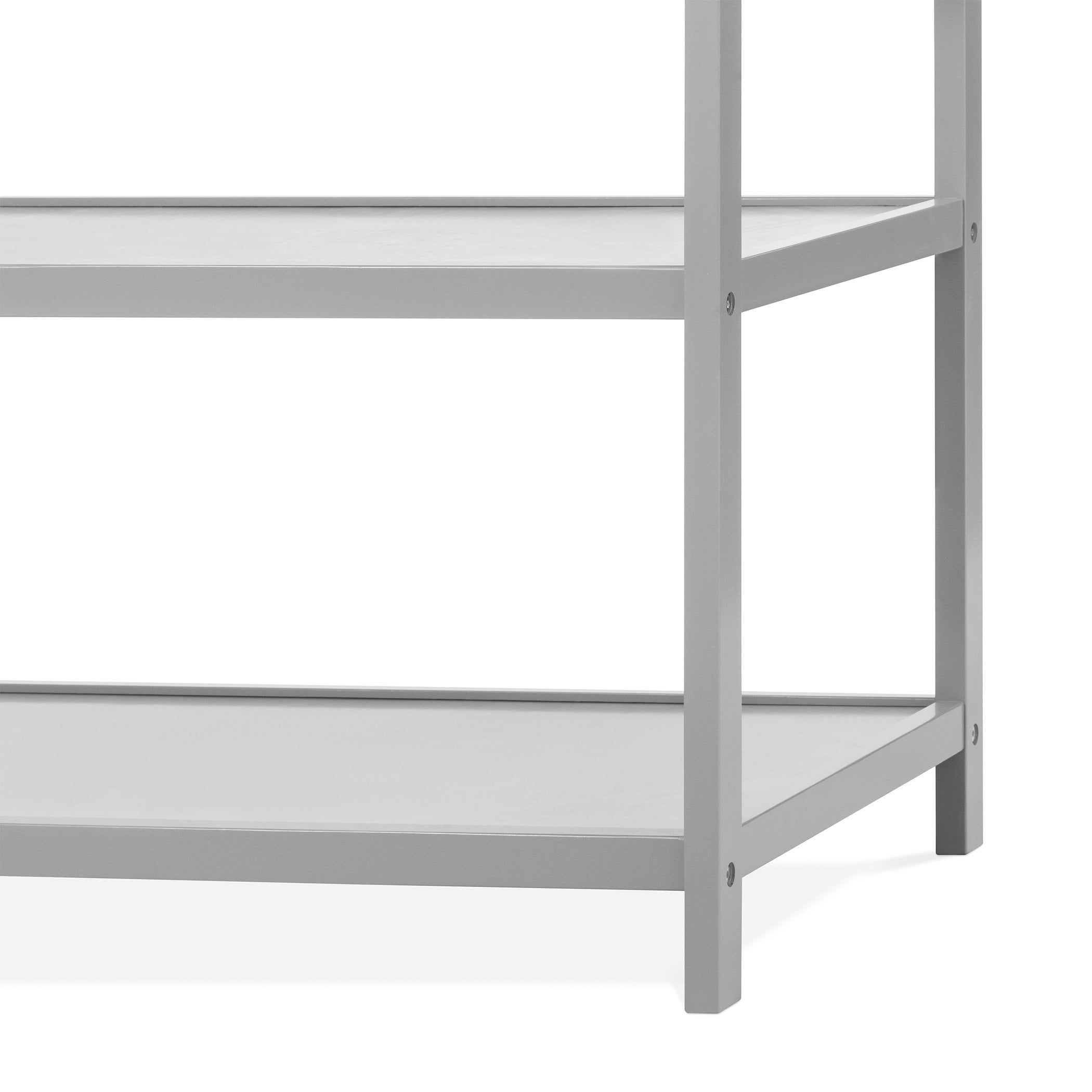 Child Craft Curve Top Changing Table, Cool Gray