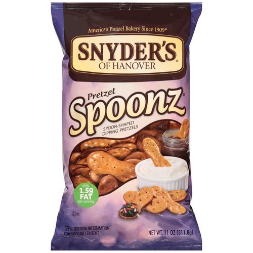 Snyder's of Hanover Pretzel SpoonShaped Dipping Pretzels, 11 Oz