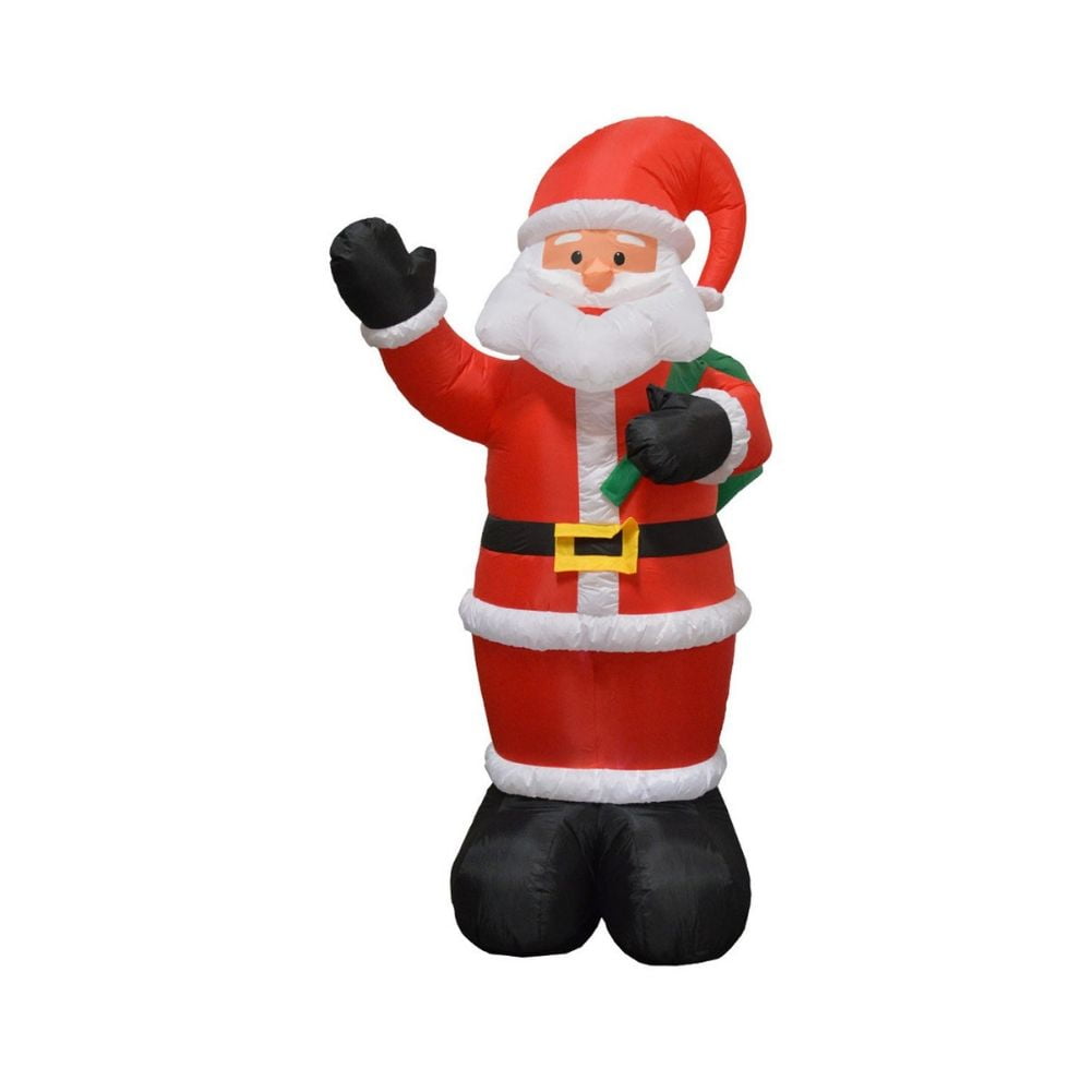 Impact Canopy Inflatable Outdoor Christmas Decoration, Santa Claus with