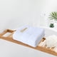 thumbnail image 4 of Toalla Absorbente gruesa blanca, regalo de toalla de baño con propiedades absorbentes de agua, 4 of 5