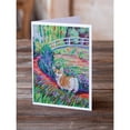 thumbnail image 2 of Carolines Treasures 7298GCA7P Corgi Footbridge Greeting Cards and Envelopes Pack of 8 7 x 5 multicolor, 2 of 2