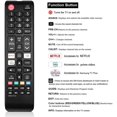 thumbnail image 4 of BN59-01315J Mando a distancia de repuesto para Samsung 2020 LCD TV UN58TU7000F UN65TU7000F QN55Q70AAFXZA, 4 of 6