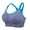Blue, variant on Sports Bra for Women Yoga Bra Padded Medium Support Running Bras Workout Bras Athletic Bras Jogging Pilates