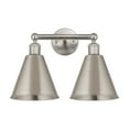 thumbnail image 4 of Innovations Lighting 616-2W-13-17 Ballston Vanity Ballston Cone 2 Light 17" Wide Vanity, 4 of 7