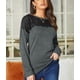 thumbnail image 5 of Elegante top de mujer con sudadera cómoda de encaje negro, 5 of 6