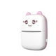 thumbnail image 1 of Impresora De Etiquetas Inalámbrica Bluetooth Mini Impresora Térmica De Bolsillo Para Etiquetas Fotográficas Precio (Blanco Rosa) sonducket EL007408-00, 1 of 5