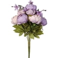 thumbnail image 3 of Luyue Vintage peonía artificial flores de seda ramo hogar boda decoración Xemadio JQWJ317-3, 3 of 5