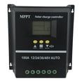 thumbnail image 2 of 100A MPPT Solar Charge Controller 12V/24V/36V/48V LCD Display Battery Regulator 80A, 2 of 9