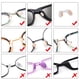 thumbnail image 3 of Guardurnaity 96 pares de almohadillas para la nariz para anteojos, montura para gafas de lectura, esponja adhesiva, pegatinas para ojos, Type3 NO3, 3 of 6
