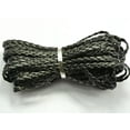thumbnail image 2 of EOEMY 10 Meter(32.8 Feet) Black Flat Braided Bolo Synthetic Leather String Jewelry Cor, 2 of 3