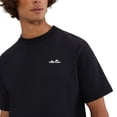 thumbnail image 5 of ellesse Camiseta para hombre - ACCIANO CLASSIC TEE, manga corta, cuello redondo, logotipo, algodón, liso Negro 2XL (XX-Large), 5 of 5