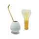 thumbnail image 1 of Juego de 3 batidores para ceremonia del té, accesorios para fiestas, oficinas y dormitorios. Blanco, 1 of 9