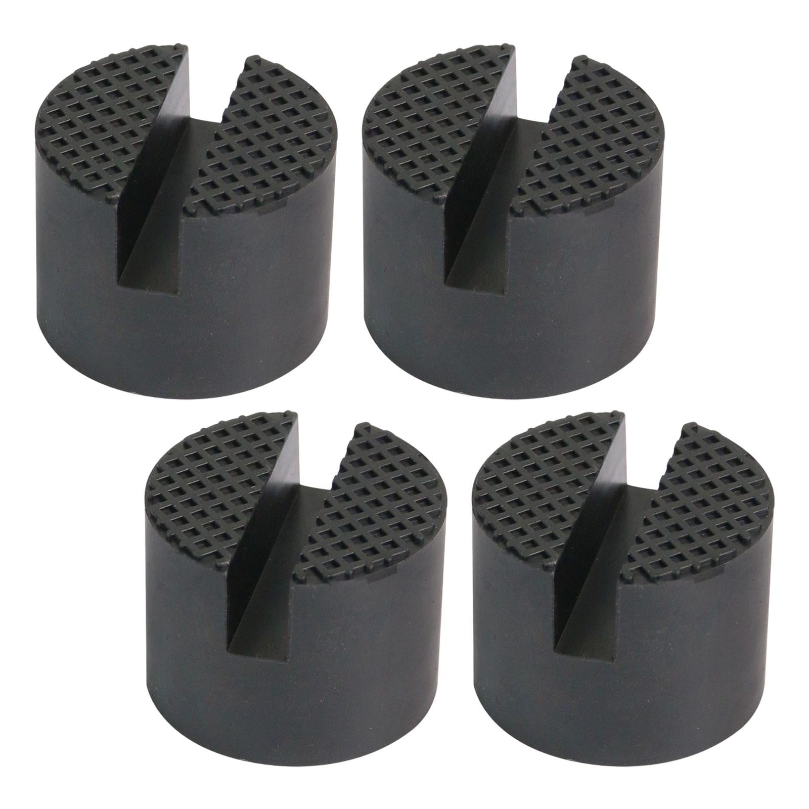 4 Pieces Jack Stand Pad Pinch Weld Protector Lift Protection Tool Anti-slip Wear Resistant Rubber for Car Lifts
