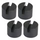 thumbnail image 5 of 4 almohadillas de goma para gato de piso, protector de riel lateral con soldadura por presión, accesorios para automóviles, adaptador profesional para, 5 of 8