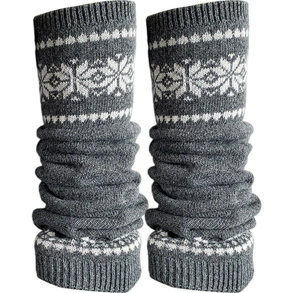 Womens Leg Socks Stripe Star Retro Knit Y2k Leg Warmers Vintage High Knee Warmer Socks 80s Outfit for Women