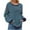 #689 Navy, variant on Women's Fall Oversized Sweaters Casual Crewneck Pullover Long Sleeve Fuzzy Chunky Knit Tops Blouse Maple Leaf Pattern