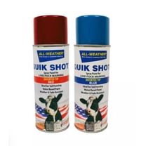All-Weather, Quik Shot Livestock Spray Paint Bundle - 2 Pack, Red & Blue