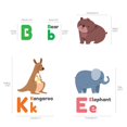 thumbnail image 5 of Decowall Ds8-1614 Colorido Animal Alfabeto Abc Pegatinas De Pared Para Niños Calcomanías De Pared Despegadas Y Pegadas Pegatinas De Pared Removibles Para Niños Guardería Dormitorio Sala De Estar Decor, 5 of 5