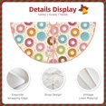thumbnail image 3 of Disketp Colorful Donuts Christmas Tree Skirt, Christmas Tree Decorations, Christmas Decor, Tree Mat Decoration(30-48IN)-48", 3 of 6