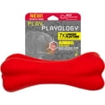 thumbnail image 1 of Playology Jumbo Crunchy Bone - Beef Scented Dog Toy, 1 of 6