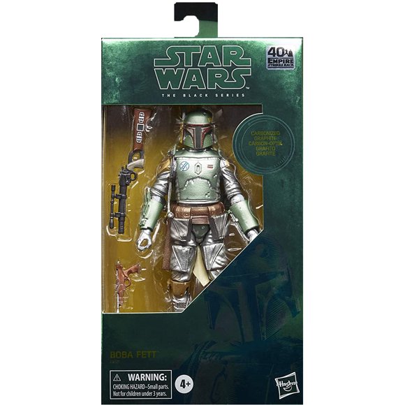 Star Wars The Black Series 6 Inch Action Figure Exclusive - Carbonized Boba Fett