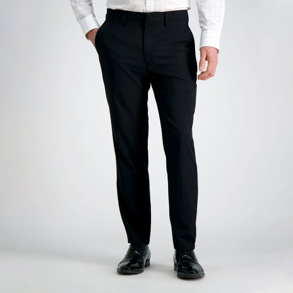 Men's Haggar® Smart Wash® Repreve® Slim-Fit Suit Pants Color: Black Size: 36X30