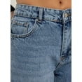 thumbnail image 5 of Straight Leg Medium Rise Jean, 5 of 5
