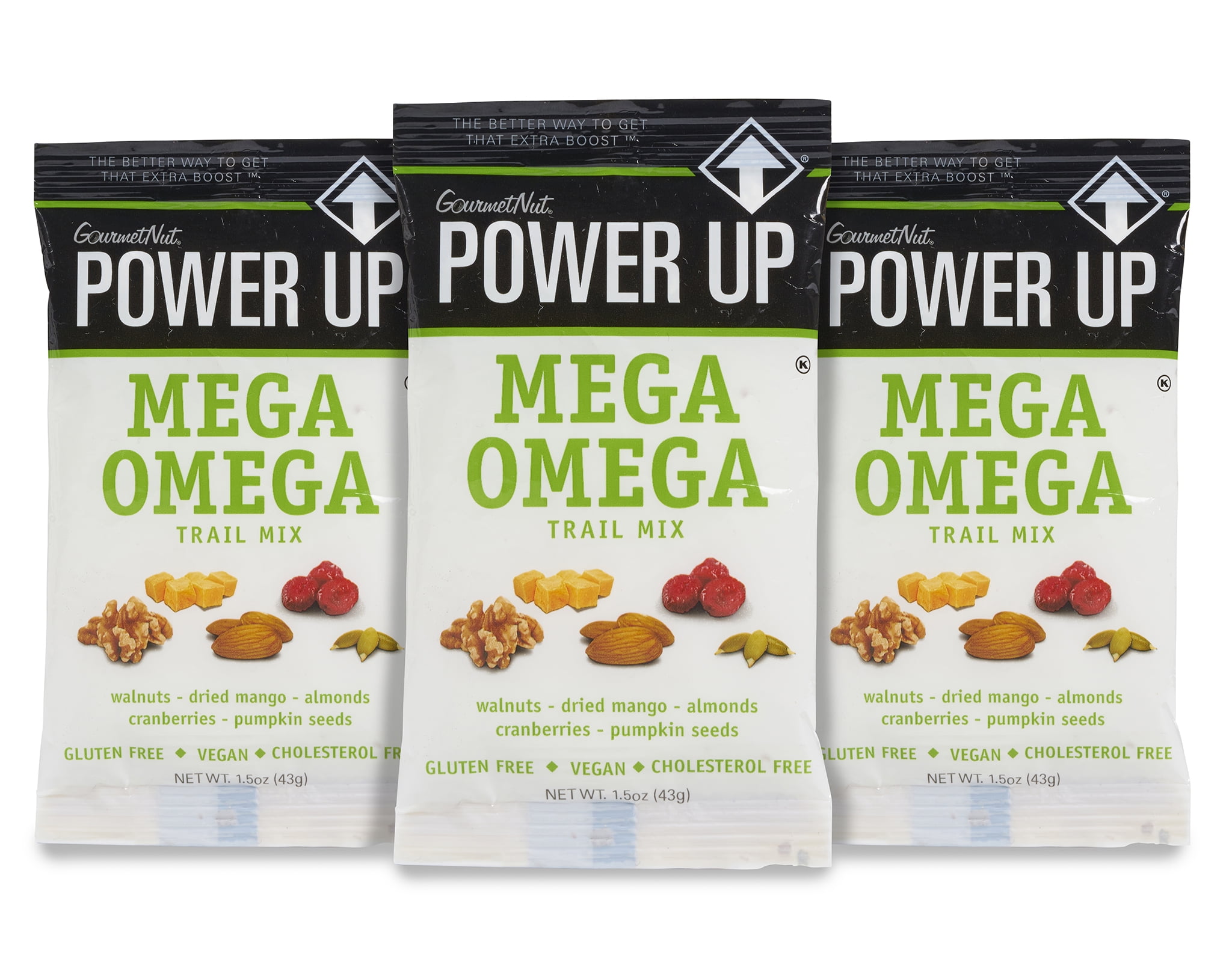 Power Up Mega Omega Trail Mix 20 Ct x 1.5 Oz