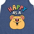 thumbnail image 3 of Instant Message - Happy As A Quokka - Toddler & Youth Girls A-line Dress, 3 of 6