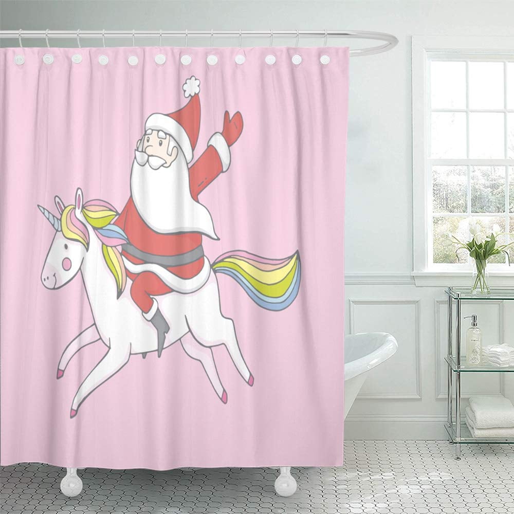 Santa riding unicorn sweater walmart sale