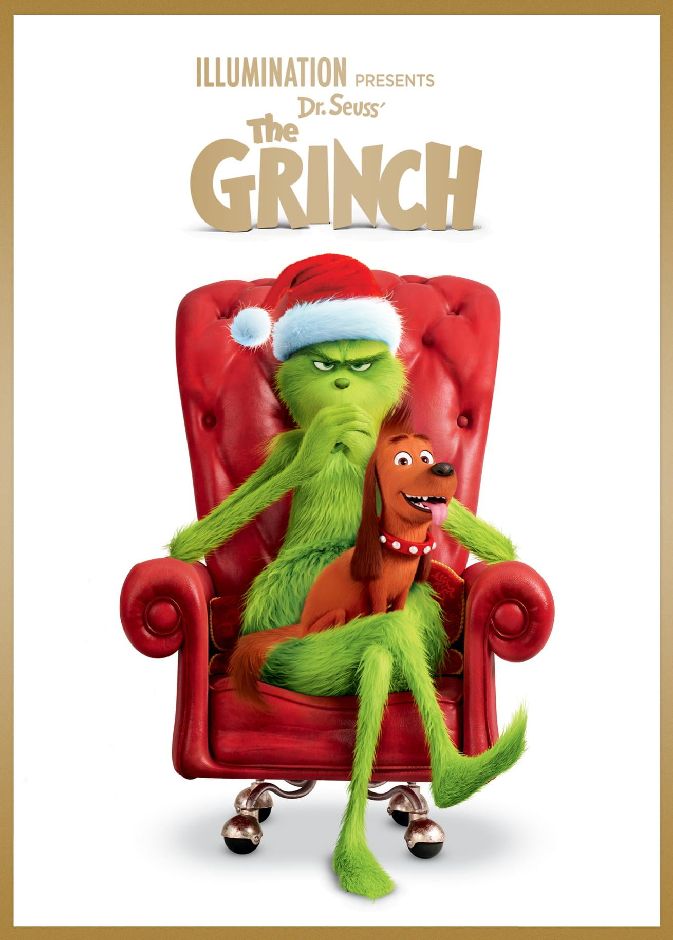 Illumination Presents: Dr. Seuss' The Grinch (Dvd) - Walmart.Com