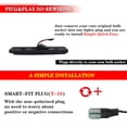 thumbnail image 5 of GTINTHEBOX 2x Smoked White LED Rear Bumper Side Marker Light For 1986-1989 Toyota Celica GT GTS, 5 of 10