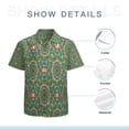 thumbnail image 7 of High Quality Hawaiian Shirts for Men Short Sleeve Aloha Beach Shirt Floral Summer Casual Button Down Shirts Blouses JVNH9O, 7 of 7