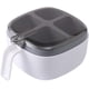 thumbnail image 1 of Four Seasoning Box with Lid,4 Compartments Seasoning Square Box with Cover,Multifunction Four Kitchen Compartment Condiment Spice Box Moisture-Proof Spice for Kitchen (White), 1 of 5