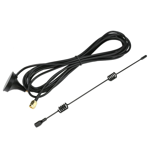 Antenne Wi-Fi 2,4 GHz 8 dBi à Haut Gain, SMA Femelle, Solide et Durable, Stabilité du Signal Améliorée avec Base Magnétique pour Module Carte Routeur