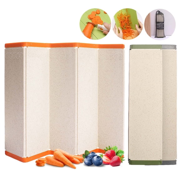 Portable Folding Cutting Board for Kitchen and Travel with Non-Slip Surface and Easy Clean Material Perfect for Camping Picnics and Home Meal Prep Topliu