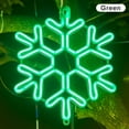 thumbnail image 1 of 40CM Large Snowflake String Light Outdoor Snowflake Led Hanging Lamp Backyard Pa, 1 of 4