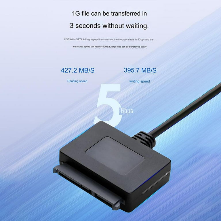 Chenyang USB 3.0 To SATA 22pin 2.5" Hard Disk To 2 In 1 Combo Mini PCI - Foto 6