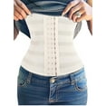 thumbnail image 4 of Youloveit Women's High Waist Abdomen Control Body Shape Hip Buttocks Weight Loss Waist Trainer Corset Waistline Weight Loss Reduced Hourglass Shaper, 4 of 5