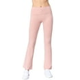 thumbnail image 2 of Women & Plus Workout Fitness Stretch Comfy Lounge Flare Slim Fit Yoga Pants, 2 of 5