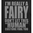 thumbnail image 4 of Halloween Human Fairy Costume Mens T Shirt, 4 of 5