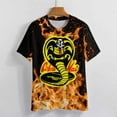 thumbnail image 4 of Cobra Kai T-Shirt for Men Women, Unisex Crew Neck Tee, Casual Short Sleeve Tops, S-6XL, 4 of 9
