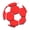 Red, variant on 3D Soccer Mirror Wall Decal, Acrylic Football Sports Stickers for Boys Girls Bedroom, Playroom, Living Room, Dressing Room & Wardrobe, Silver Wall Decor