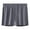 Dark Gray, variant on zeranth Men Summer Ice Silk Shorts Briefs Mid-rise Elastic Waistband Seamless Thin Underwear Loose Fit Wide Leg Sleeping Shorts