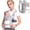 Gray, variant on Lvelia Baby Carrier Newborn to Toddler,4-in-1 Baby Ergonomic and Cozy Adjustable Lightweight Infant Carrier,Newborn Baby Carrier for 8-44 lbs,Gray