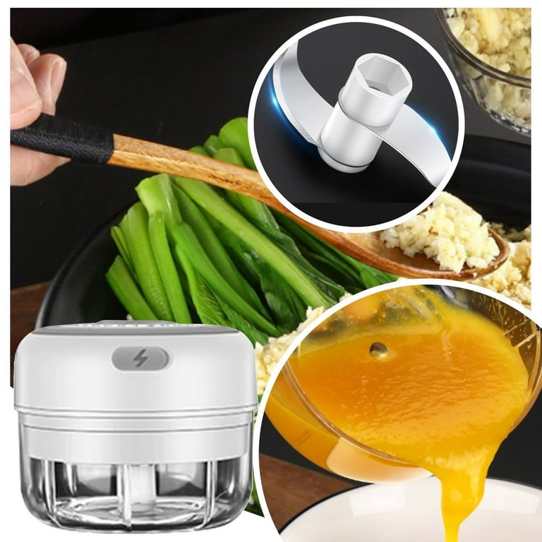 Charging Mini Garlic Masher Wireless Food Chopper Waterproof Portable Food  Processor Mincer - Food Processors, Facebook Marketplace