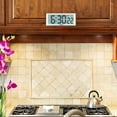 75071TA2 13.5" Large Digital Clock with 4" Digits and IntelliTime